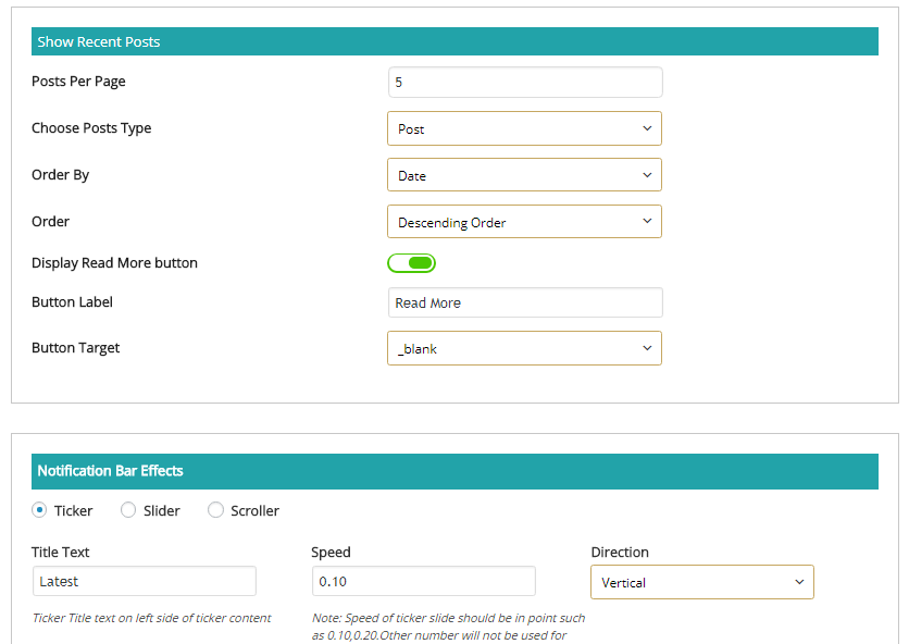 Screenshot 23 - Controls Settings : Disable, Show/Hide, Close button