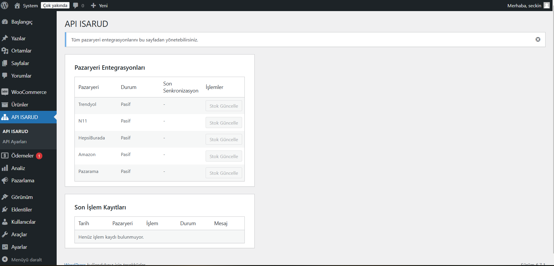 Bulanık eşleşme ile yaptırım tarama arayüzü