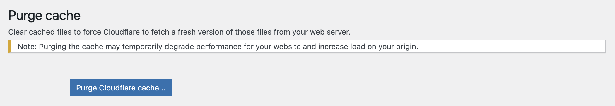 An easy interface to block traffic by country before the request gets to your server.