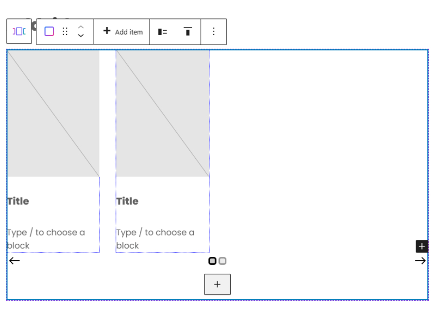 Create your carousel in just a few simple steps.
