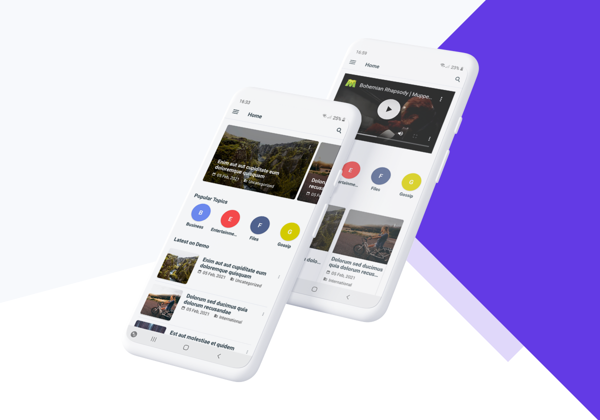 Minimal Customizable App Landing