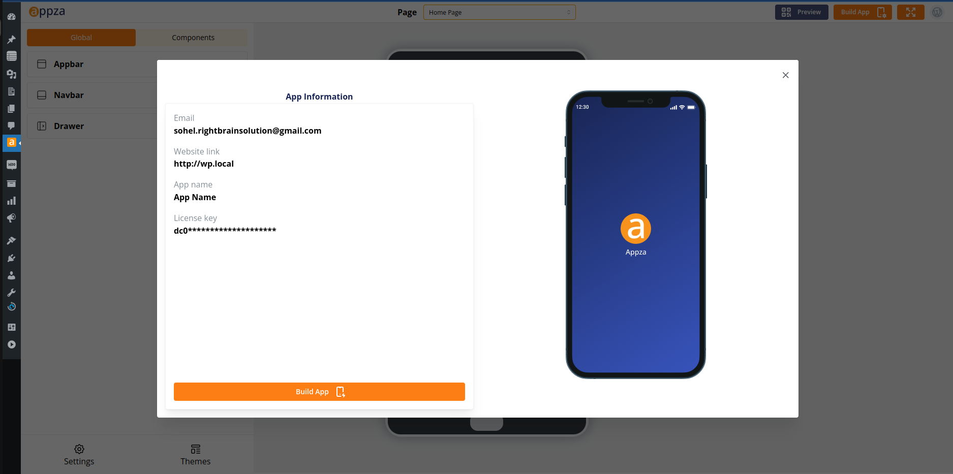 **Build App Process**