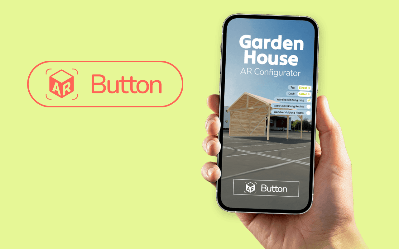Solar Carport AR Configurator — configure modules, colors, materials, dimensions and offsets with live AR feedback