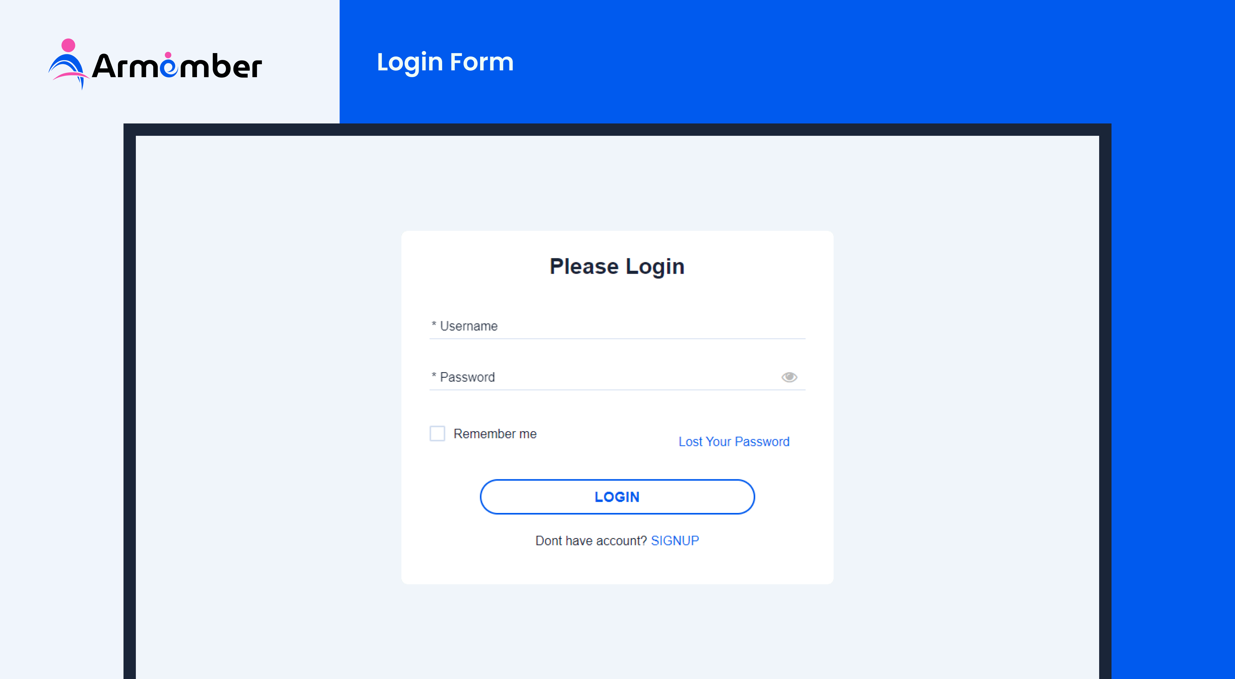 Manage Members Listing
