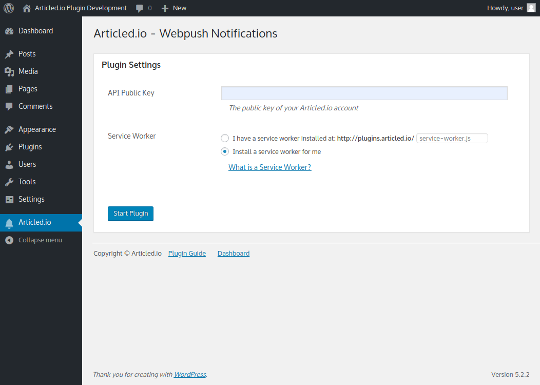 API Key Setup