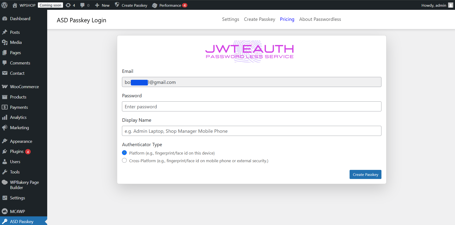 Email template customization options