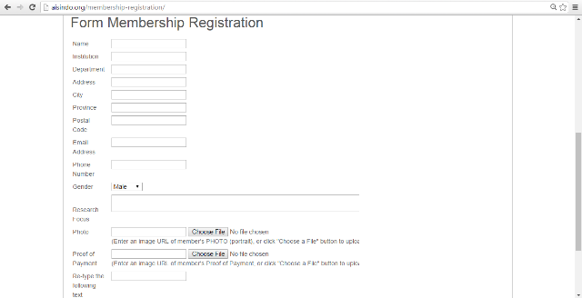 WP-AMMS Member Registration Form