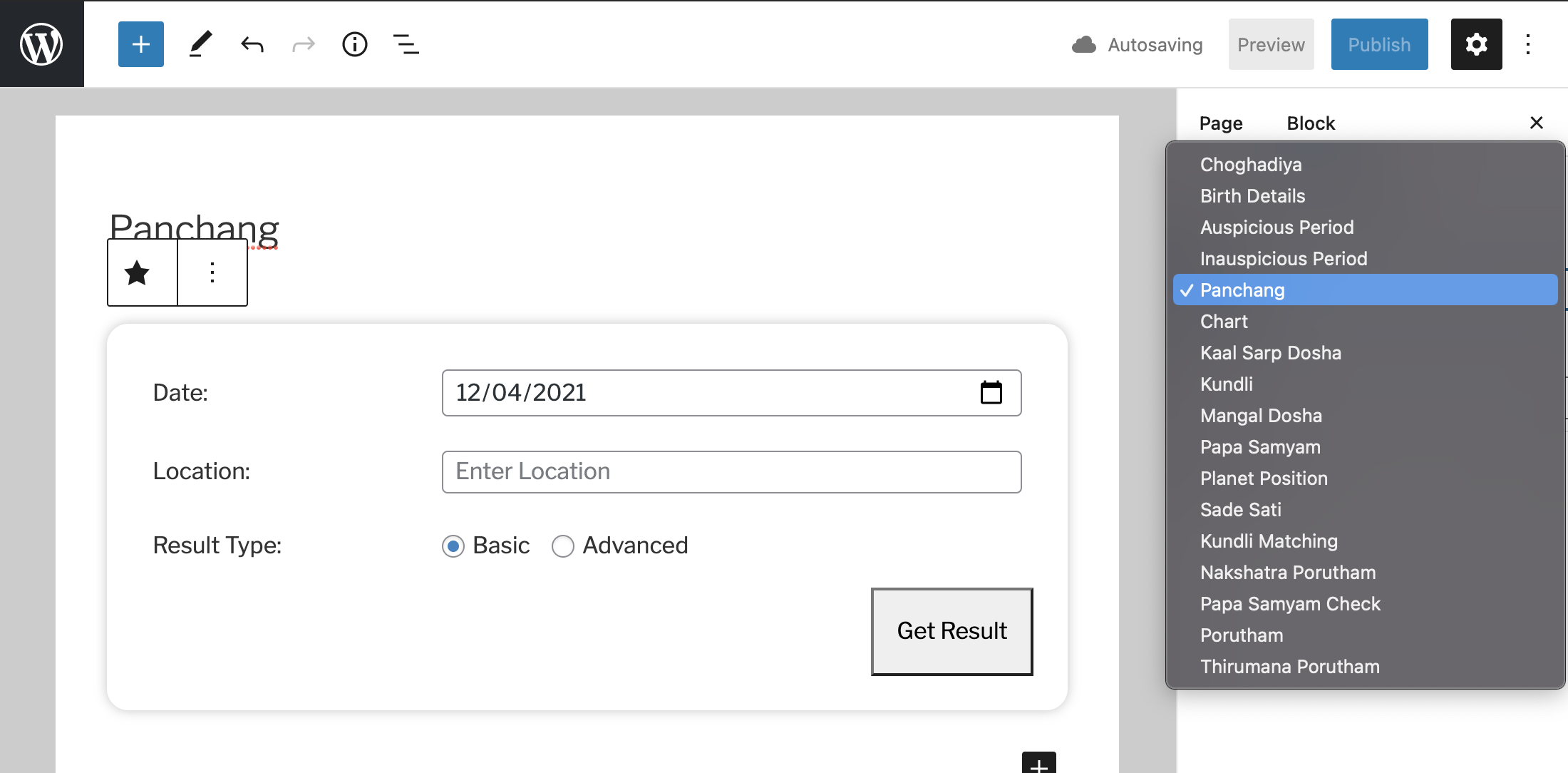 Plugin block editor demo