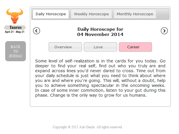 Zodiac Daily Career Horoscopes