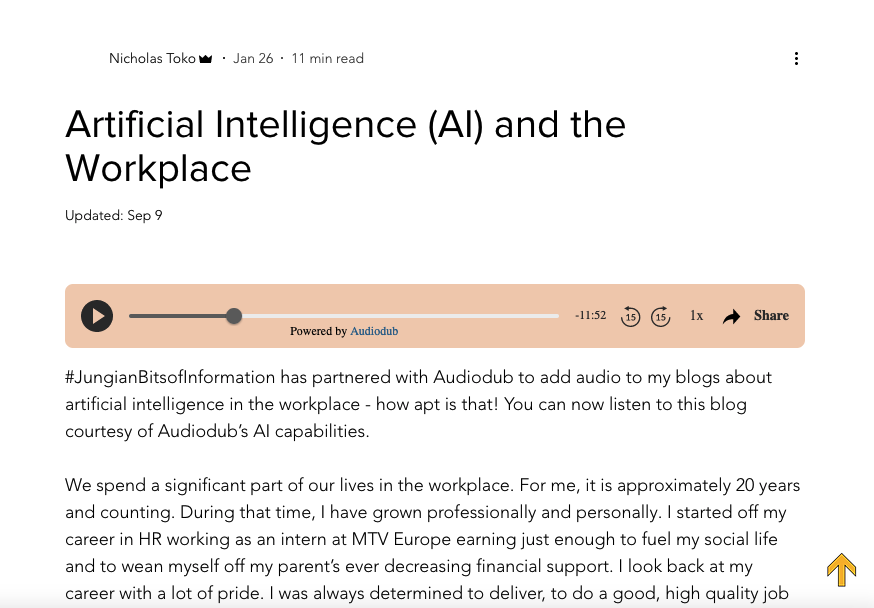 The audiodub player on Nicholas Toko's page.