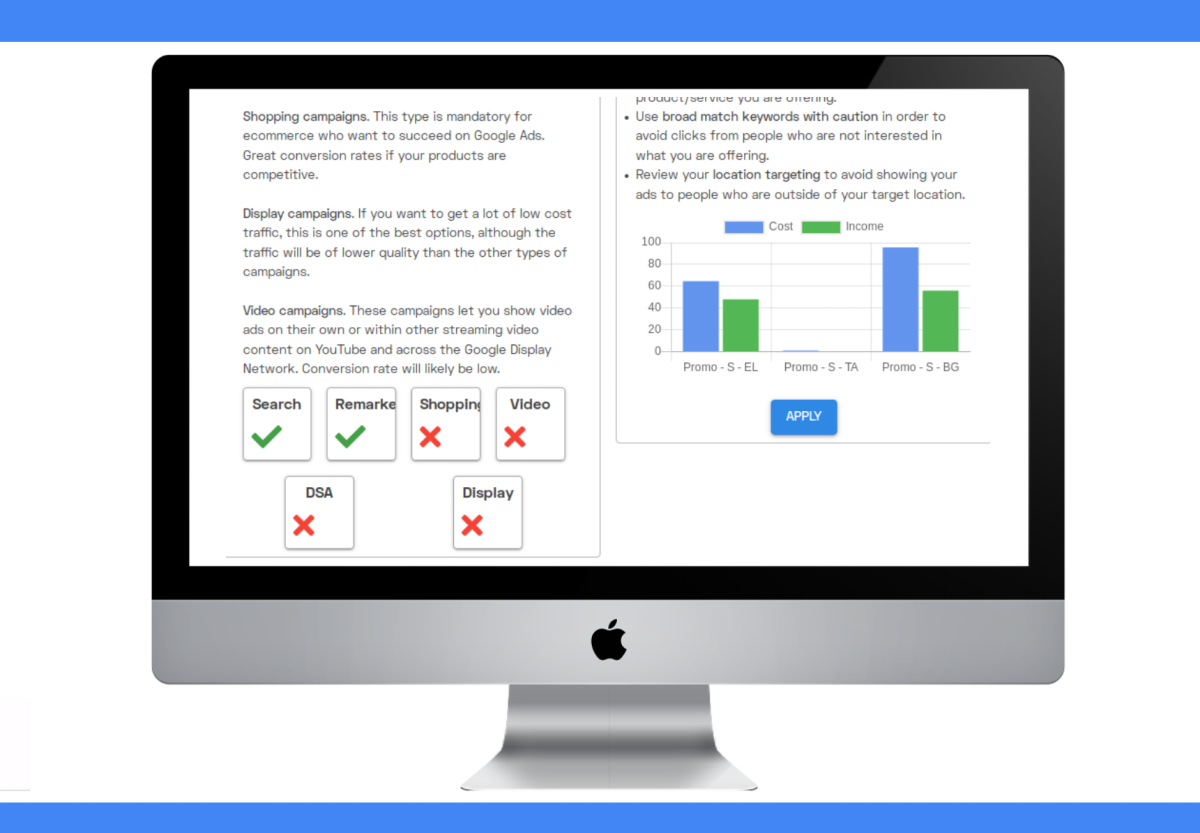 Clever Ads Audit Dashboard III