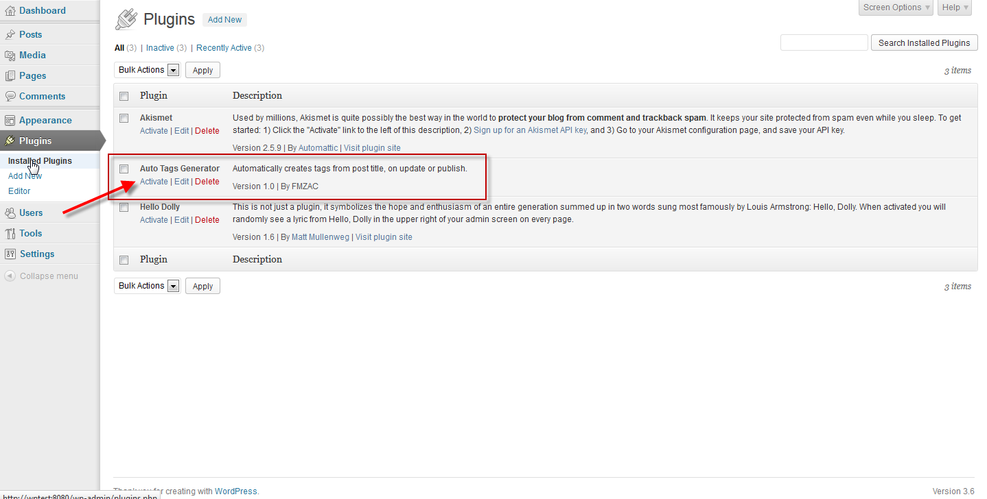 screenshot 1