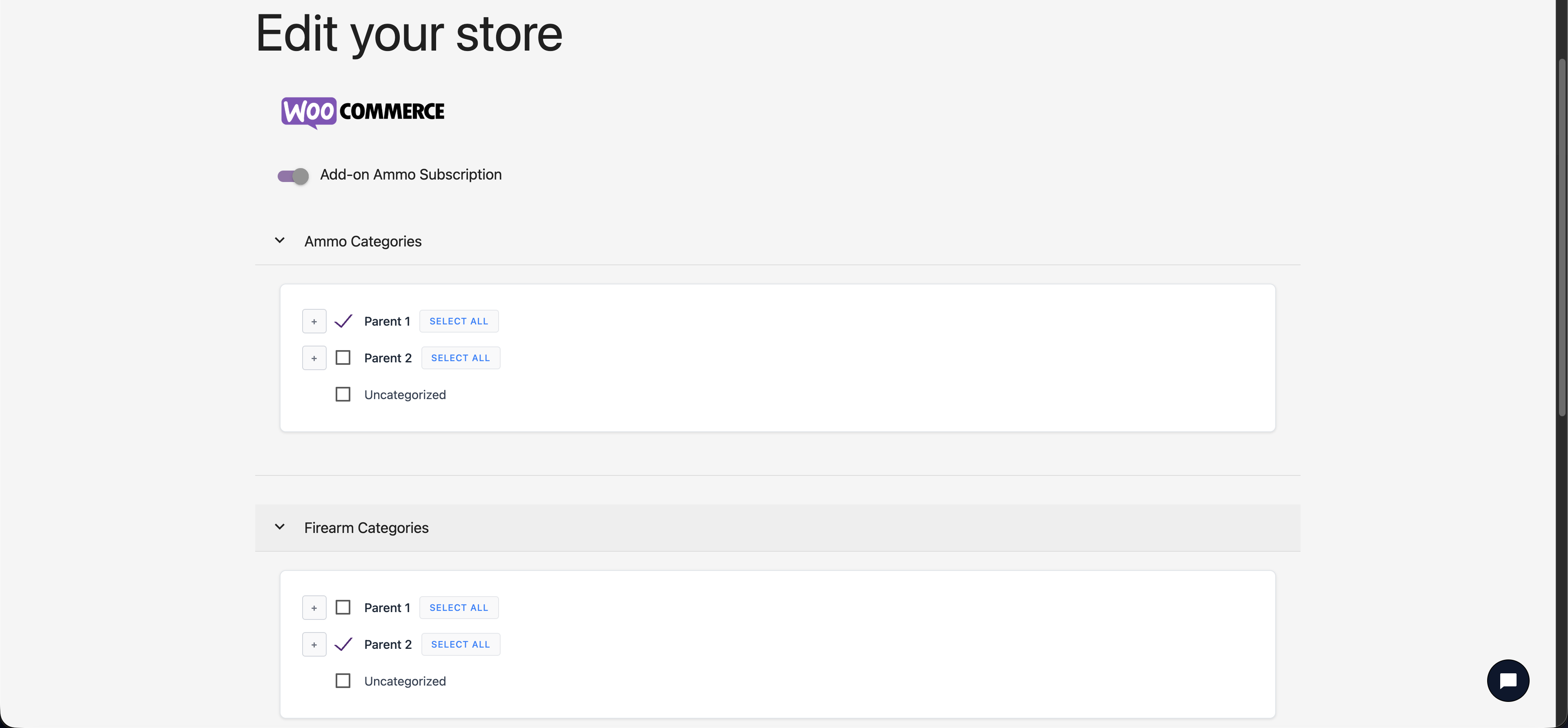 Bulk enable/prefer FFL locations.