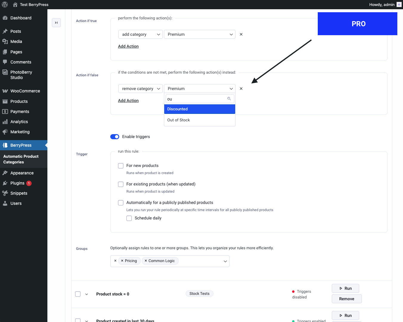 Category select search (PRO)