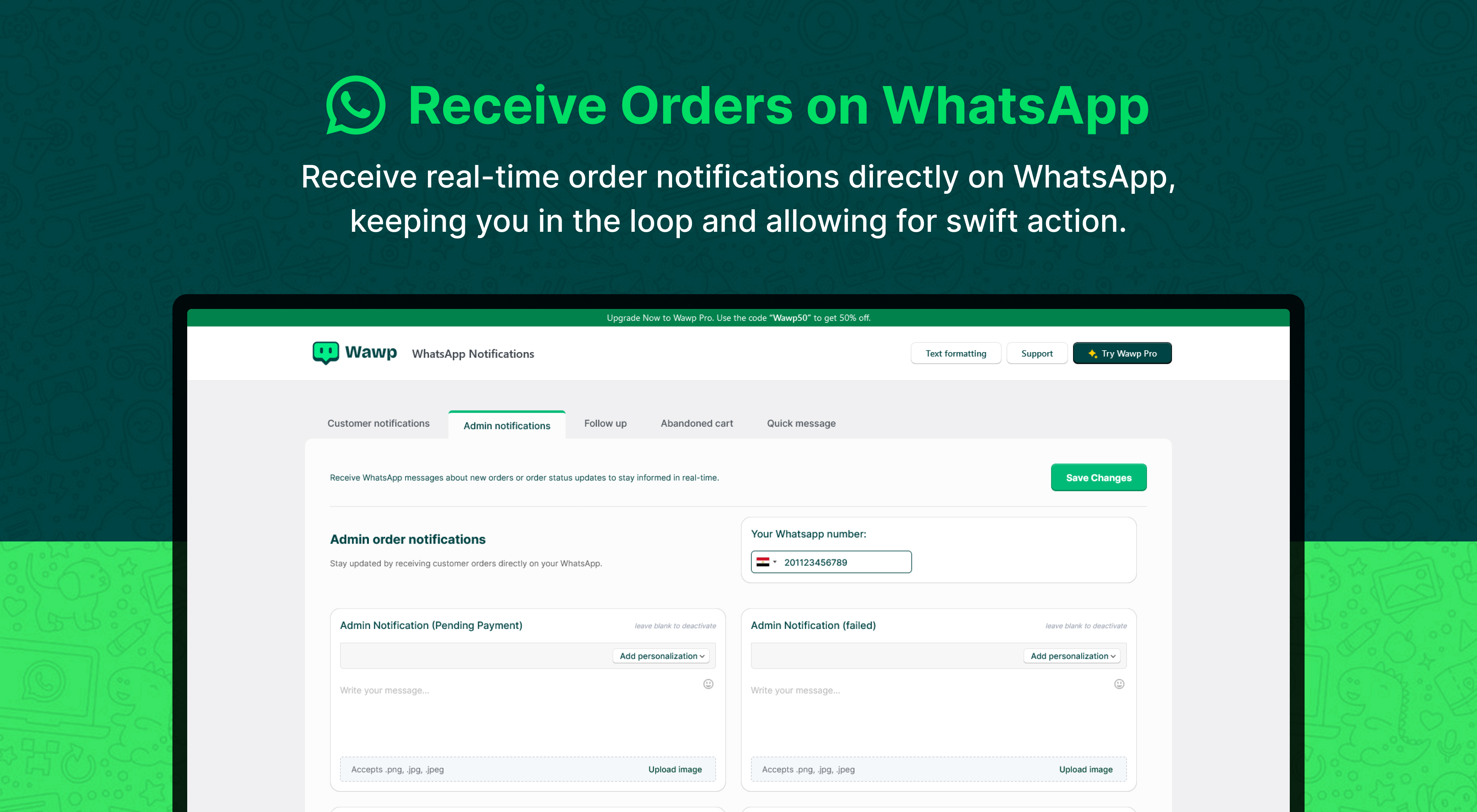 WhatsApp OTP Verification