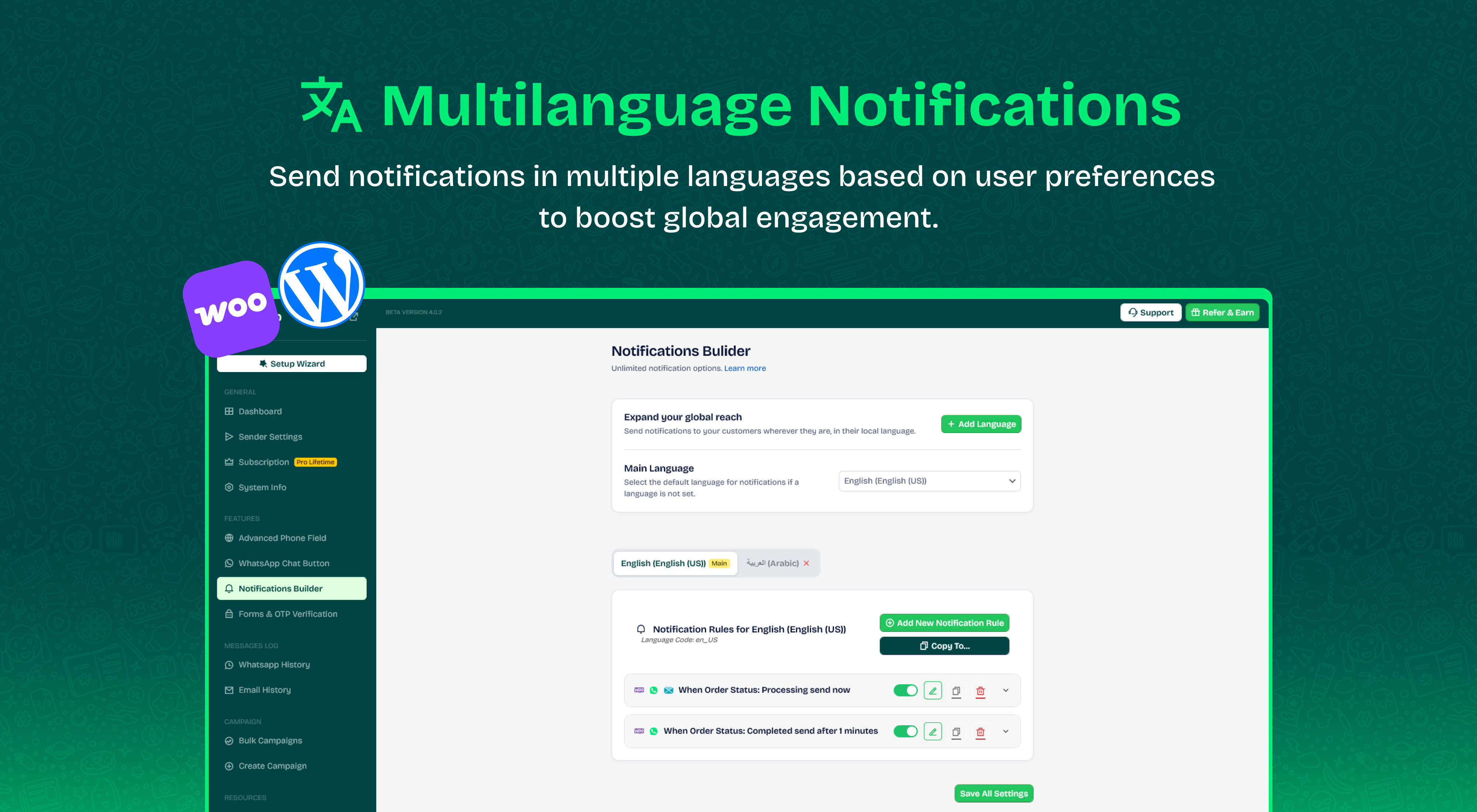 Send Order Notifications