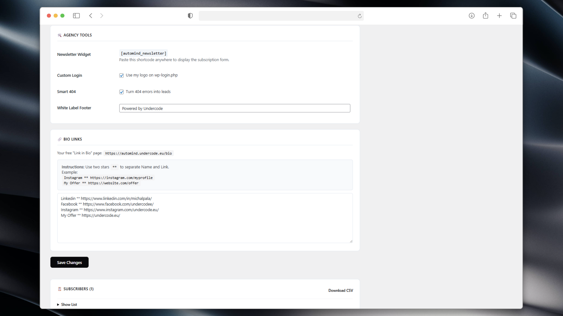 **Dashboard 2** – A clean, SaaS-style control panel.