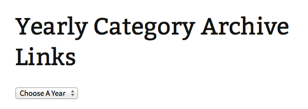 This screenshot is of the optional dropdown that can be used in place of the unordered list in the screenshot above.