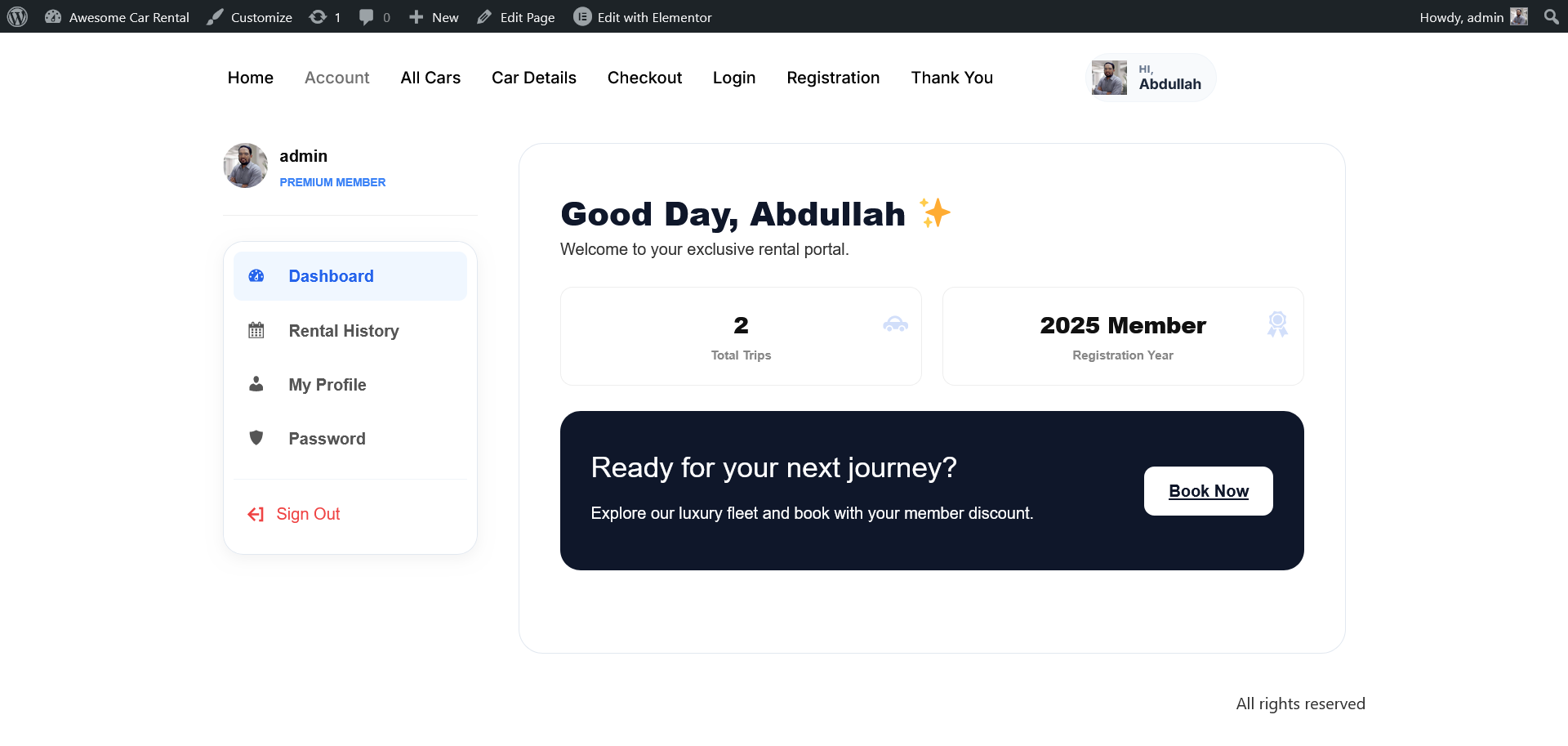 **Categories: Smart Taxonomy Logic** - Organize your fleet into Luxury, SUV, or Electric groups to enhance user navigation and boost SEO rankings.