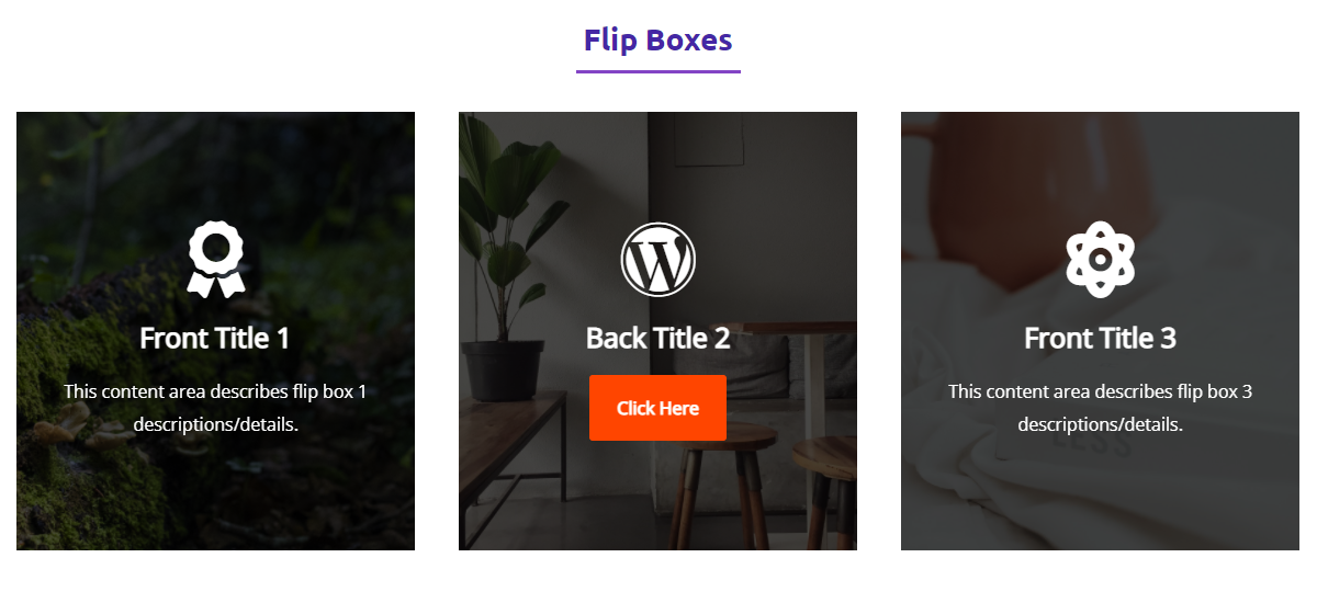 Posts- Slider- Overlay Box layout