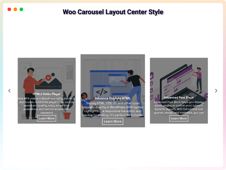 Select Layout Type