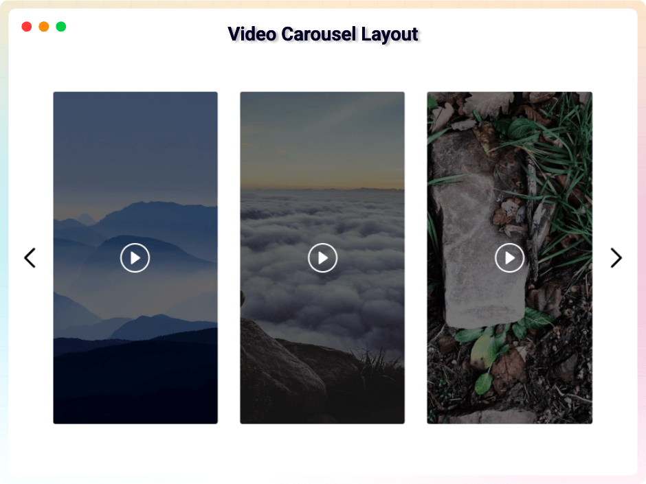 Posts Carousel Layout