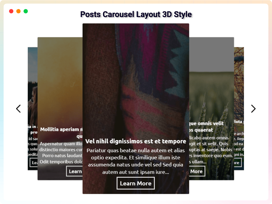 Image Indicators Left