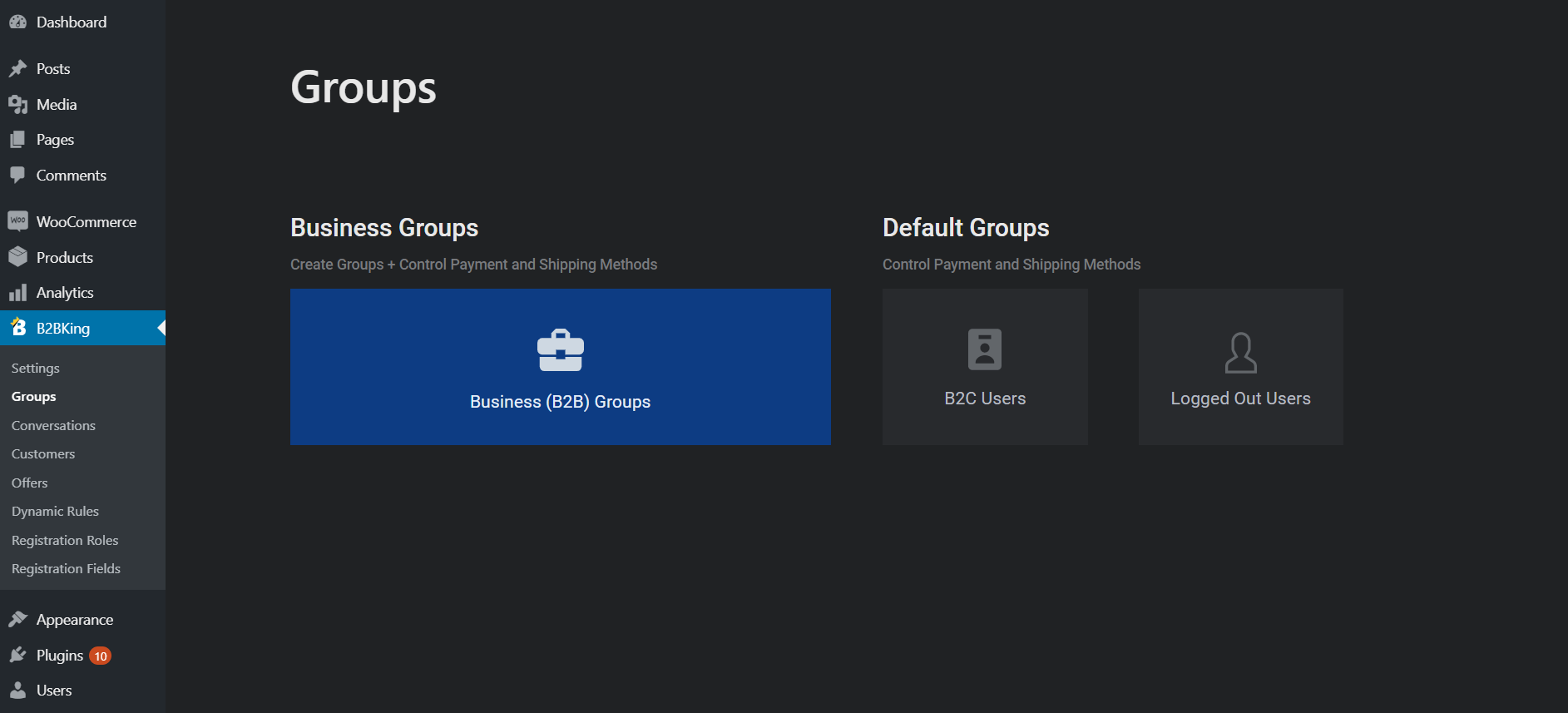 Groups