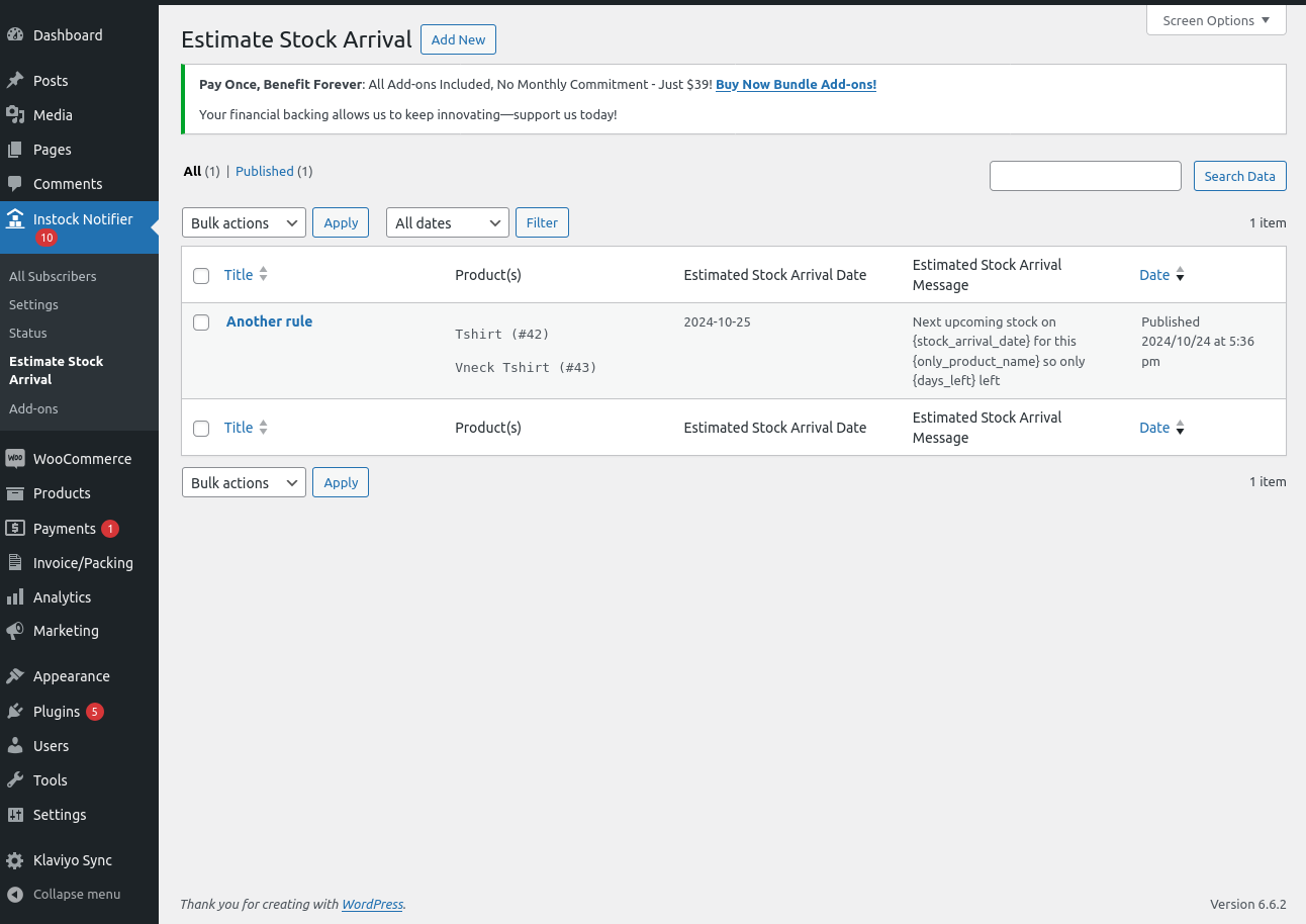 Mail Settings