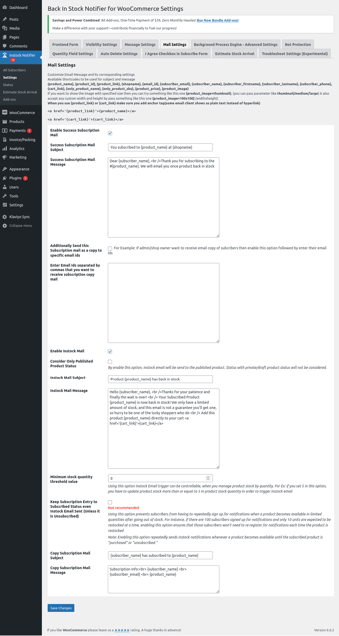 Estimate Stock Arrival List Backend