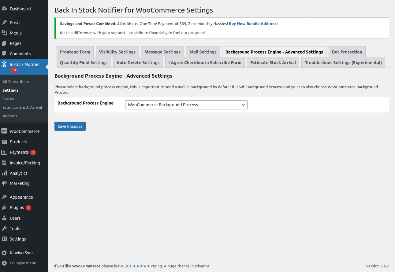 Edit Estimate Stock Arrival Entry