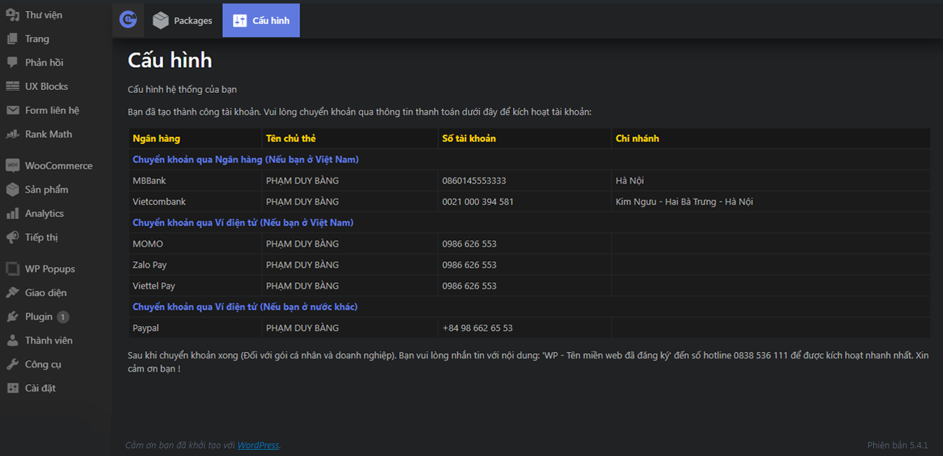 BANGNAM WP list plugin writed by bangnam.com