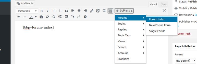 Displays TinyMCE dropdown button in the visual editor.