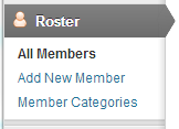 The new Dashboard menu