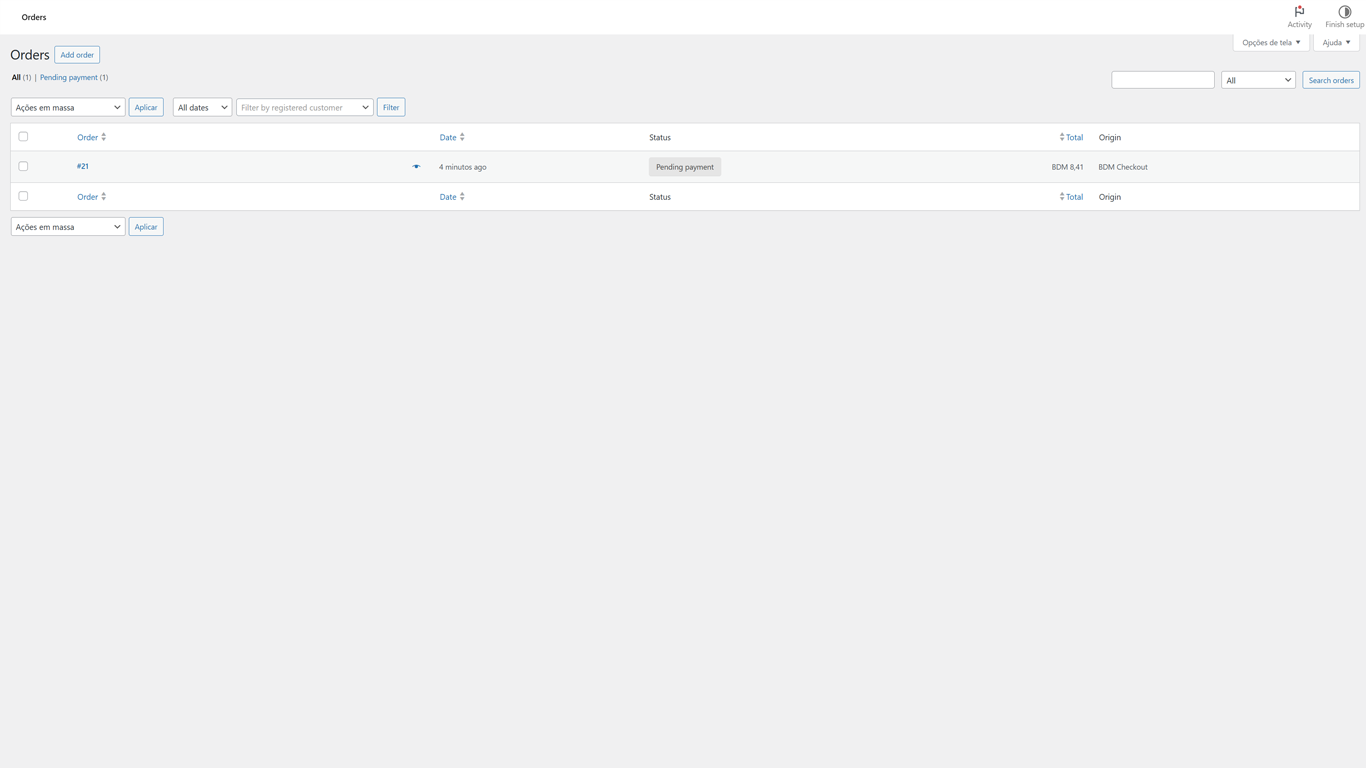 Custom checkout page