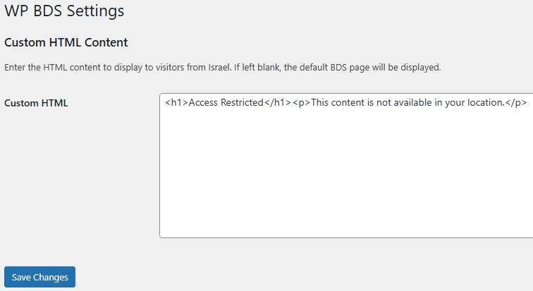 **Admin Configuration Panel:** Customize content and manage settings.