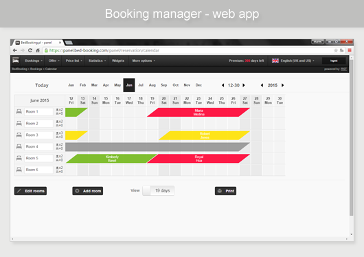 Booking system
