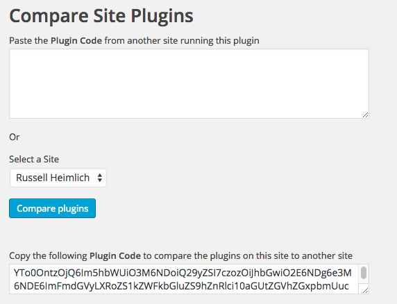Filter your list of plugins by simply typing in the search box.