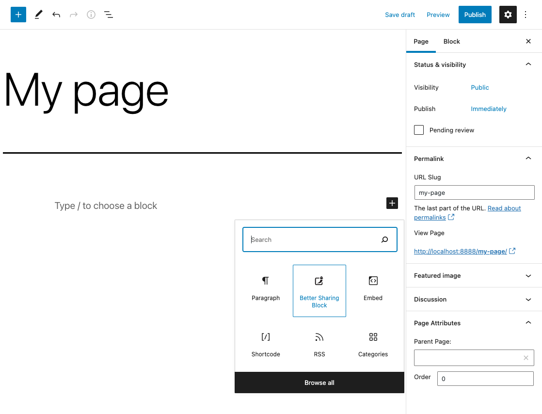 Our UI Templates let you include a detail how you want the social links to appear.