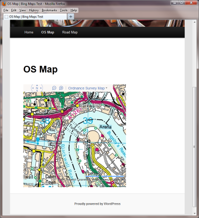 Typical output (OS Map)