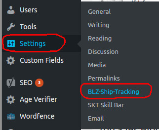 It shows where you can find the Settings page of this plugin