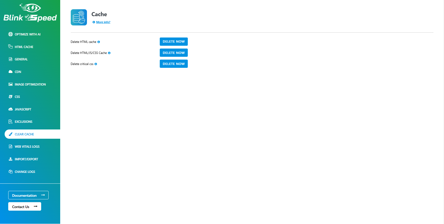 **Quick Cache Clear Menu (Admin Bar)** – Access one‑click options from the WordPress admin header to clear all cache or purge specific sections, letting you instantly refresh optimized content while working anywhere in the dashboard or on the front end.