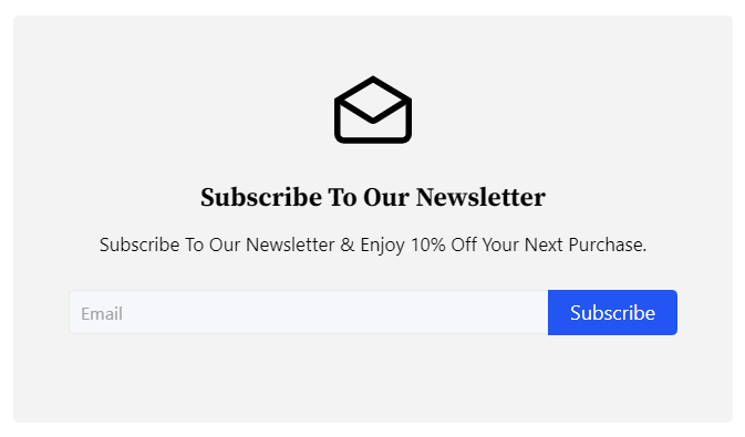 Form Popup Design