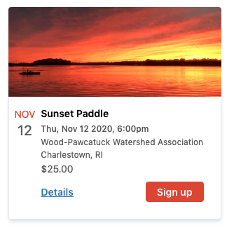 Eventbrite Event Card