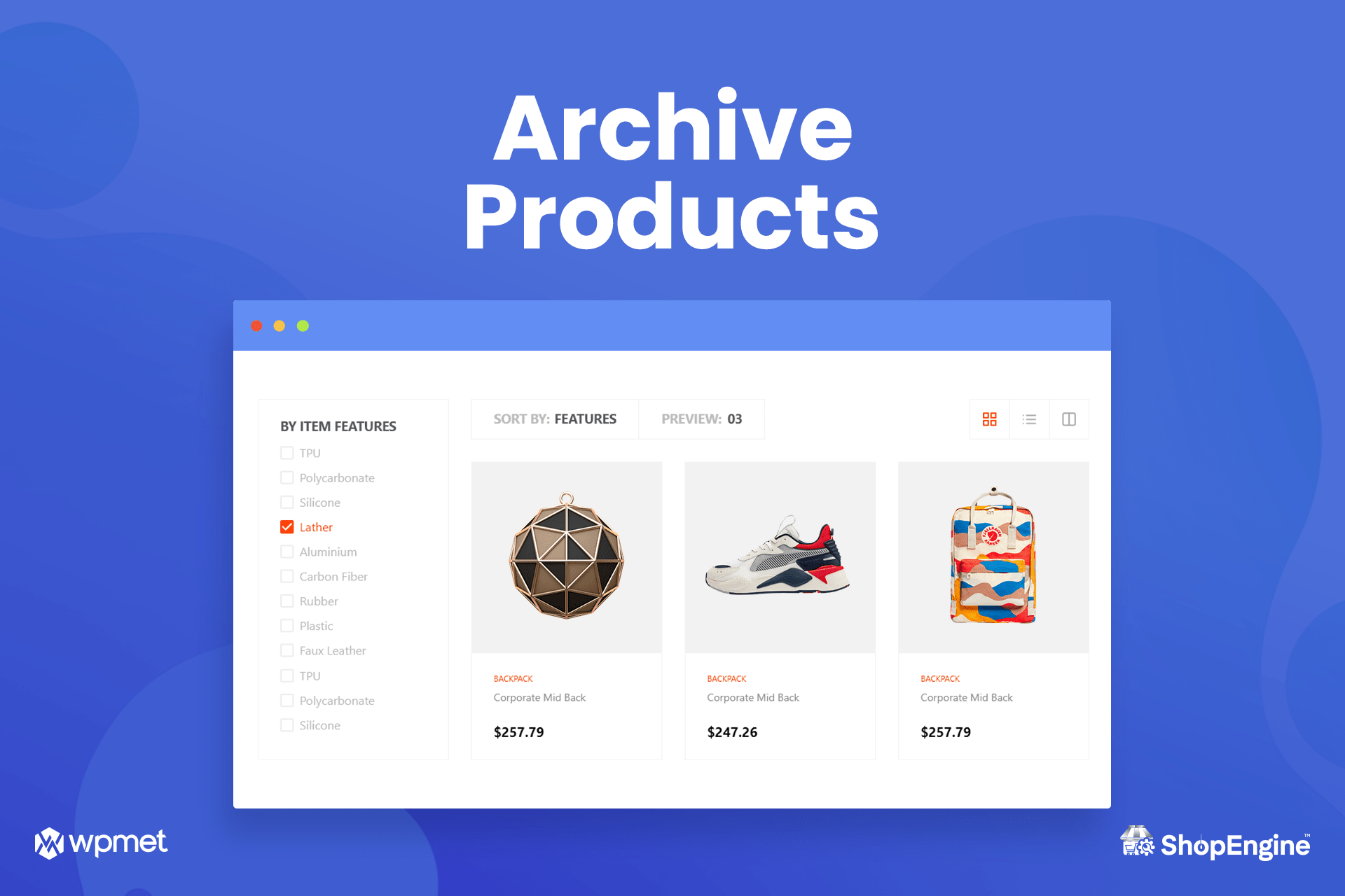 **ShopEngine Requirements.** To use ShopEngine, you need to have Elementor and WooCommerce installed on your website. You can also leverage [ElementsKit](https://wpmet.com/plugin/elementskit/)