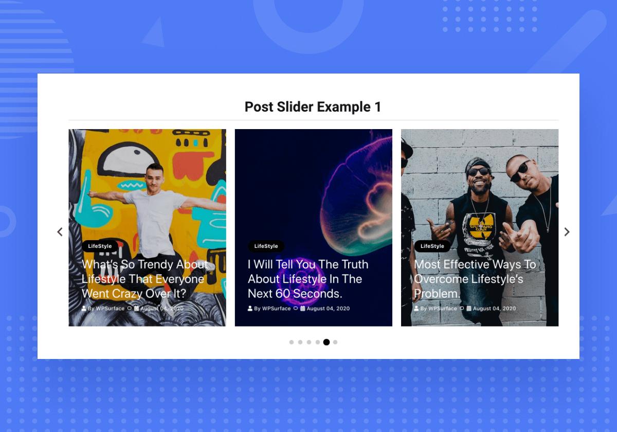 Post Grid Carousel 1
