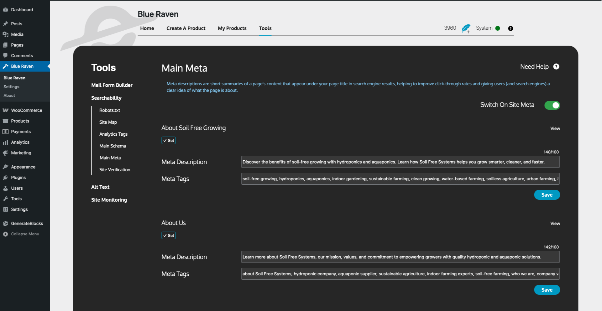 Analytics Tags