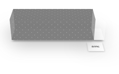 A BlueLevel 3D CSSProgress Bar in HoverBar style.