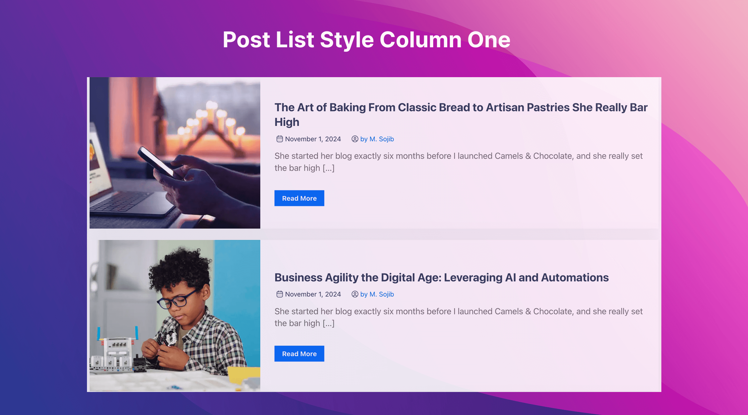 Featured post meta box in post editor