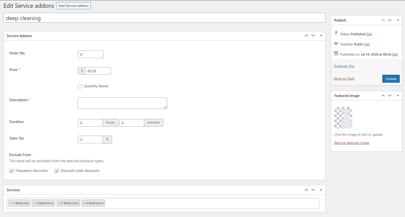 Service Addons
